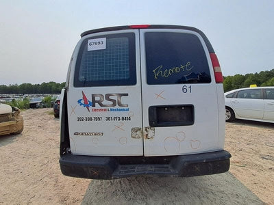 2014 GMC Savana 2500 Van Used Glass Back