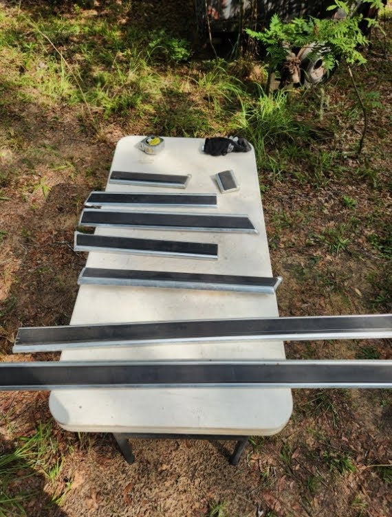 1981 Ford Truck F100 Door Molding Assy