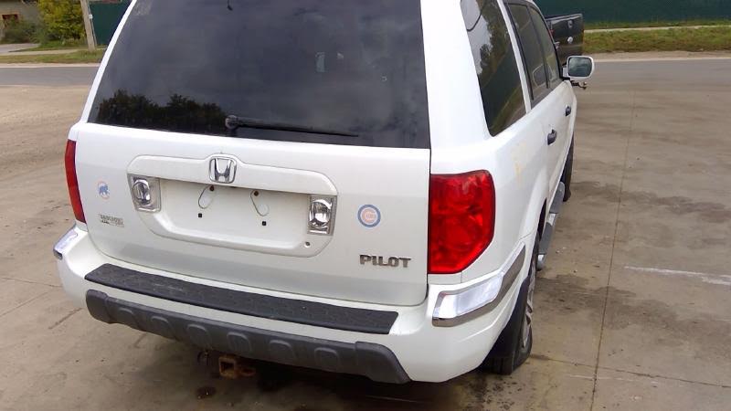 2004 Honda Pilot License Lamp