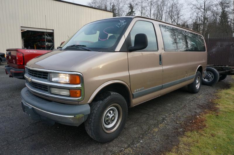 2000 GMC Van Savana 1500 Interior Trim Panel Door (Front)