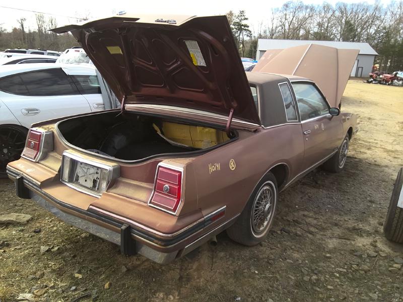 1982 Pontiac Grand Prix Quarter Window